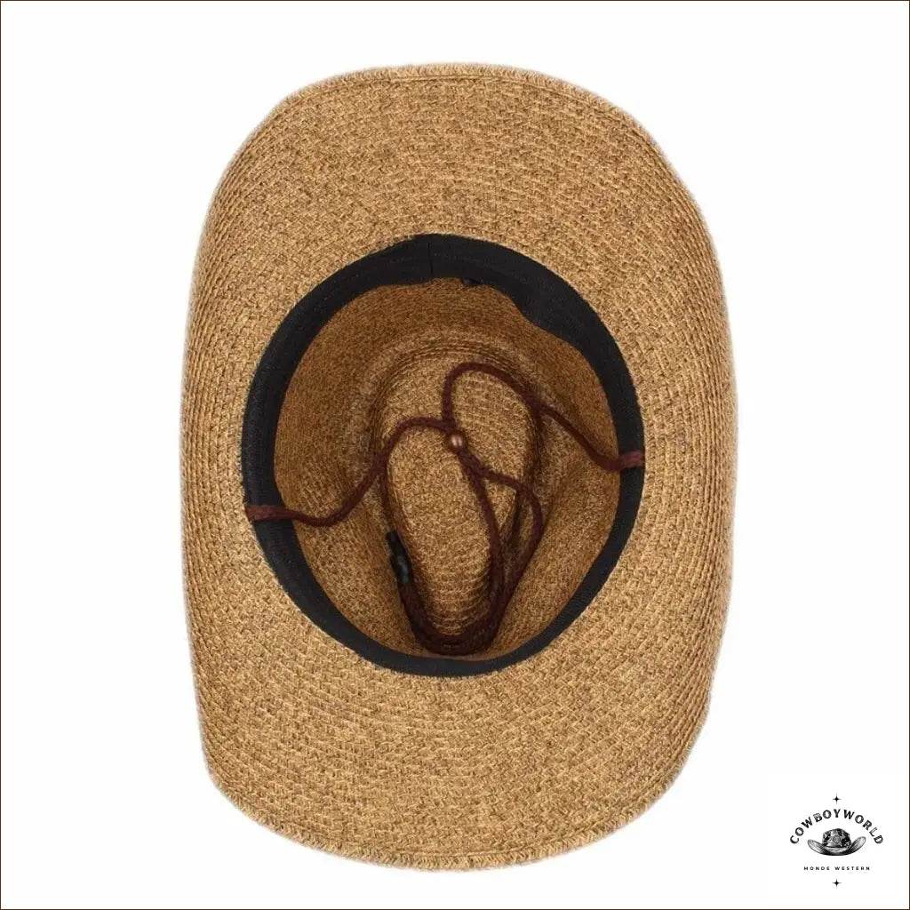 Chapeau de Paille Homme Western - Cowboy World