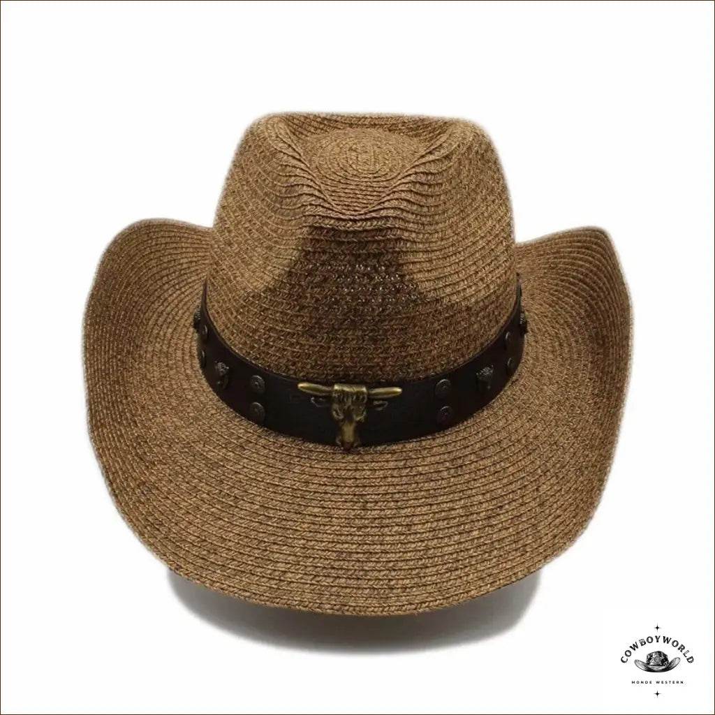Chapeau de Paille Homme Western - Cowboy World