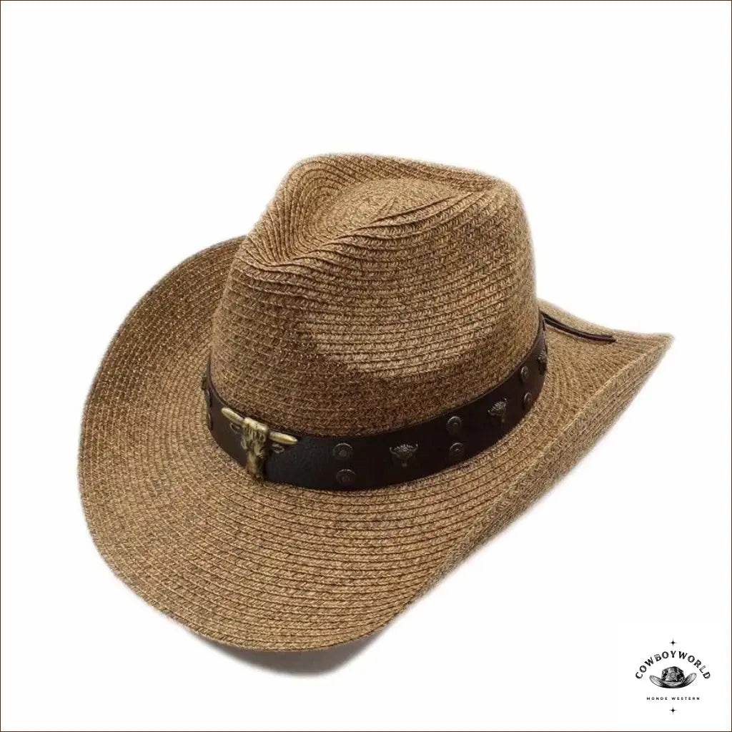 Chapeau de Paille Homme Western - Cowboy World