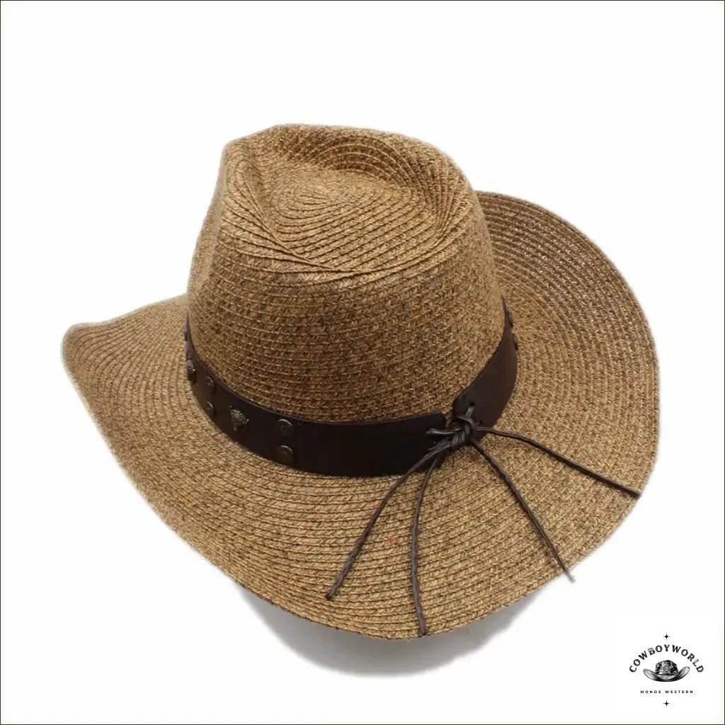Chapeau de Paille Homme Western - Cowboy World