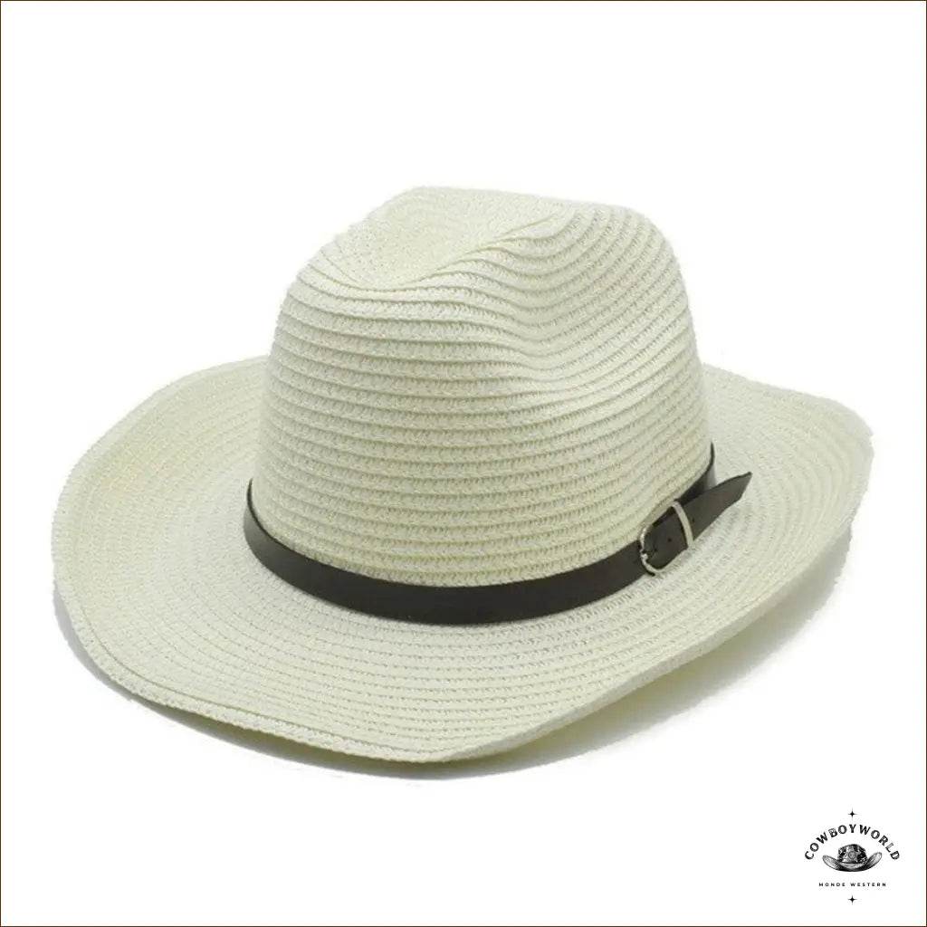 Chapeau de Paille Style Cowboy - Cowboy World
