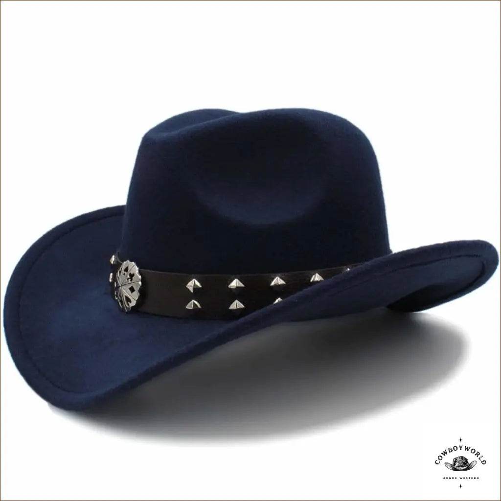 Chapeau de Western à Bord Court - Cowboy World