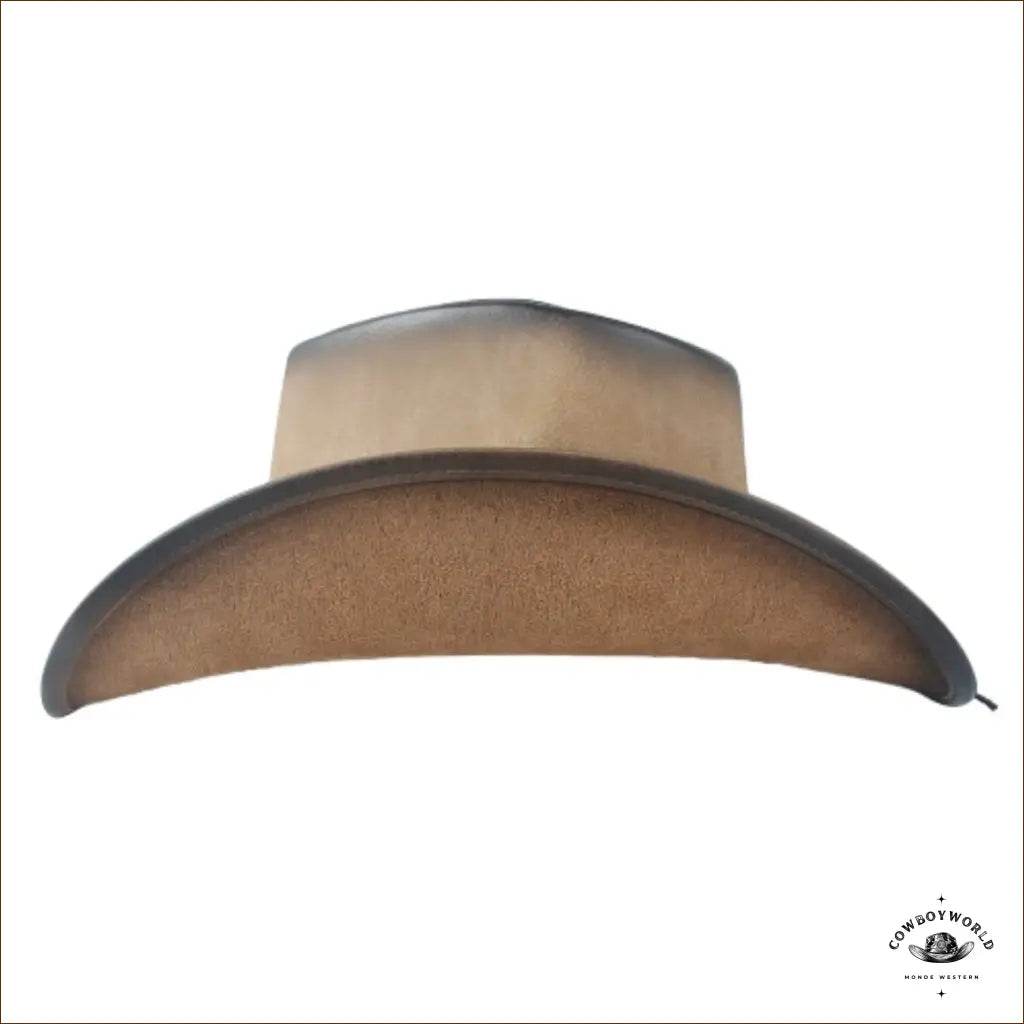 Chapeau de Western Cuir Homme - Cowboy World