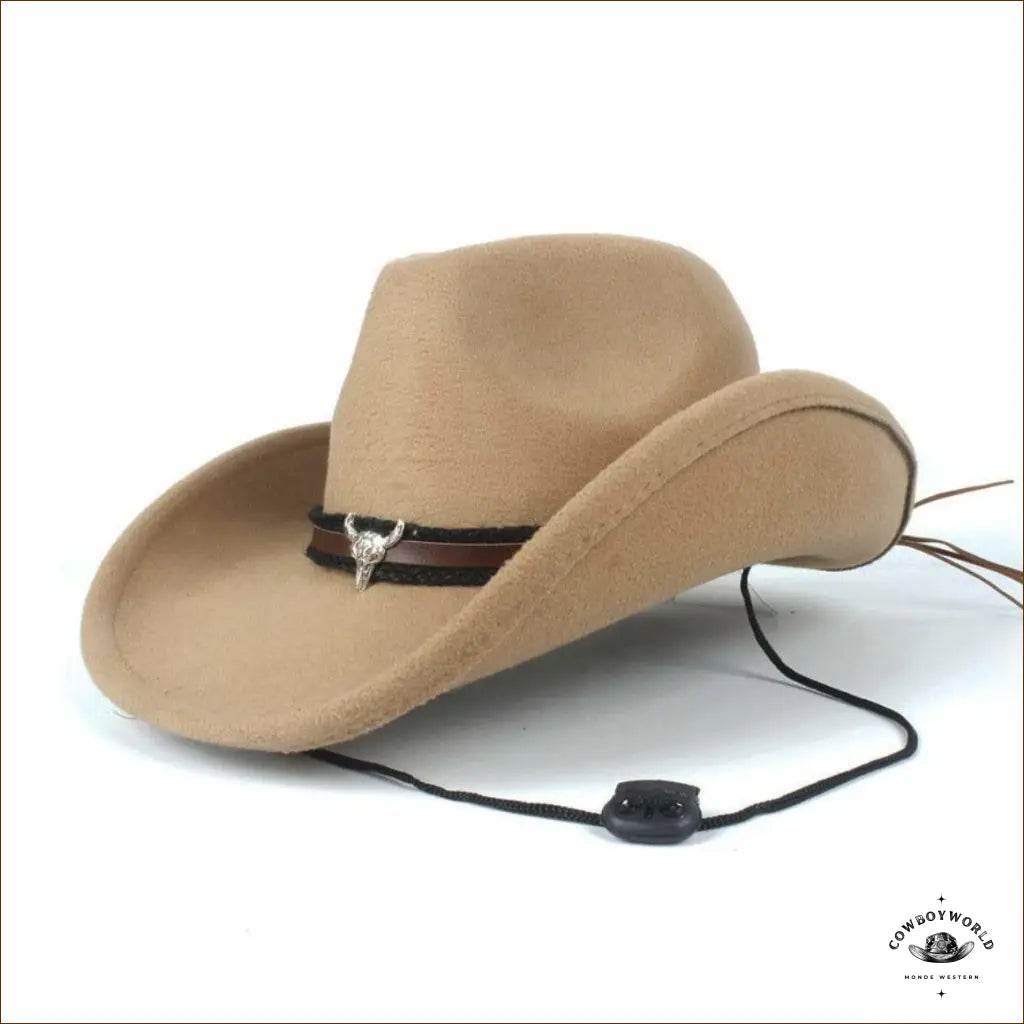 Chapeau de Western Feutre Laine - Cowboy World