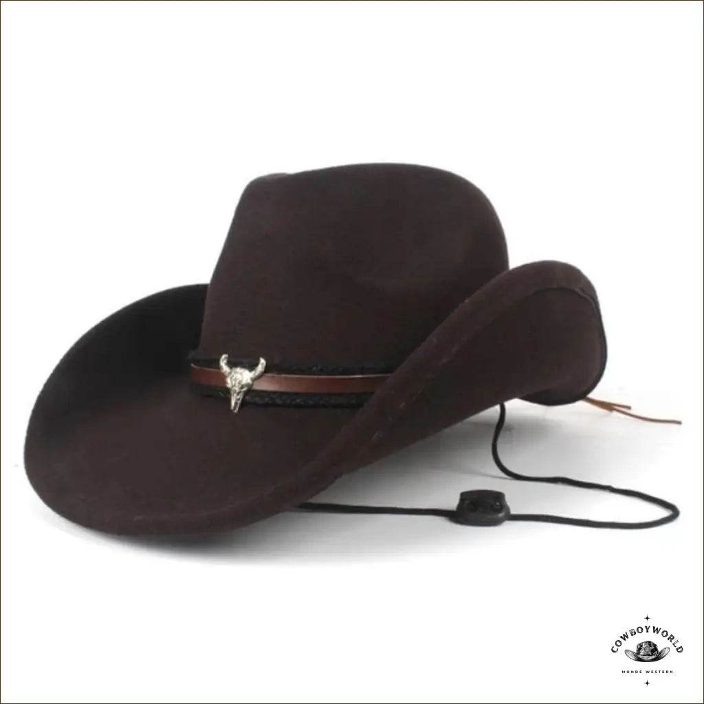 Chapeau de Western Feutre Laine - Cowboy World