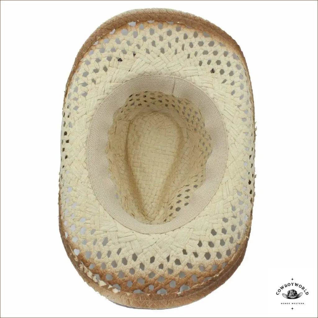 Chapeau en Paille Western Homme - Cowboy World