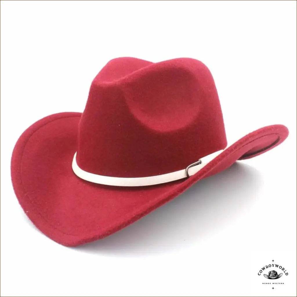 Chapeau Feutre Western Modulable - Cowboy World