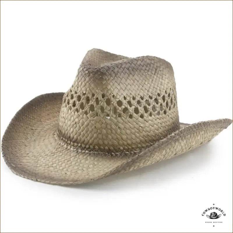 Chapeau Style Paille Western - Cowboy World