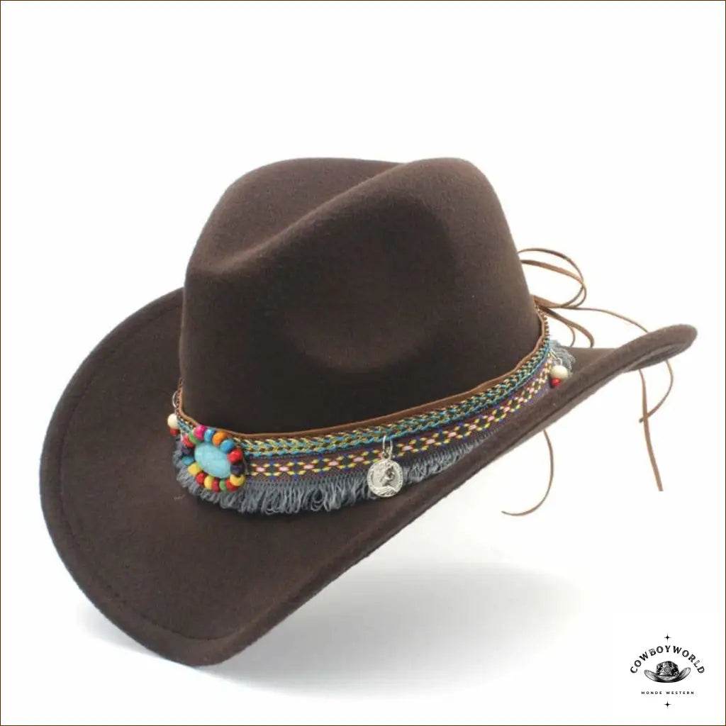 Chapeau Style Western Femme - Cowboy World