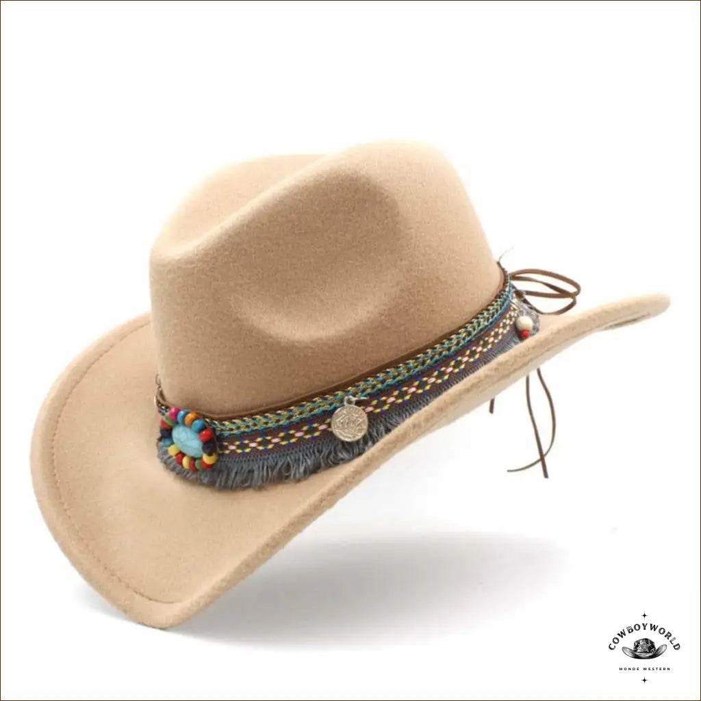Chapeau Style Western Femme - Cowboy World