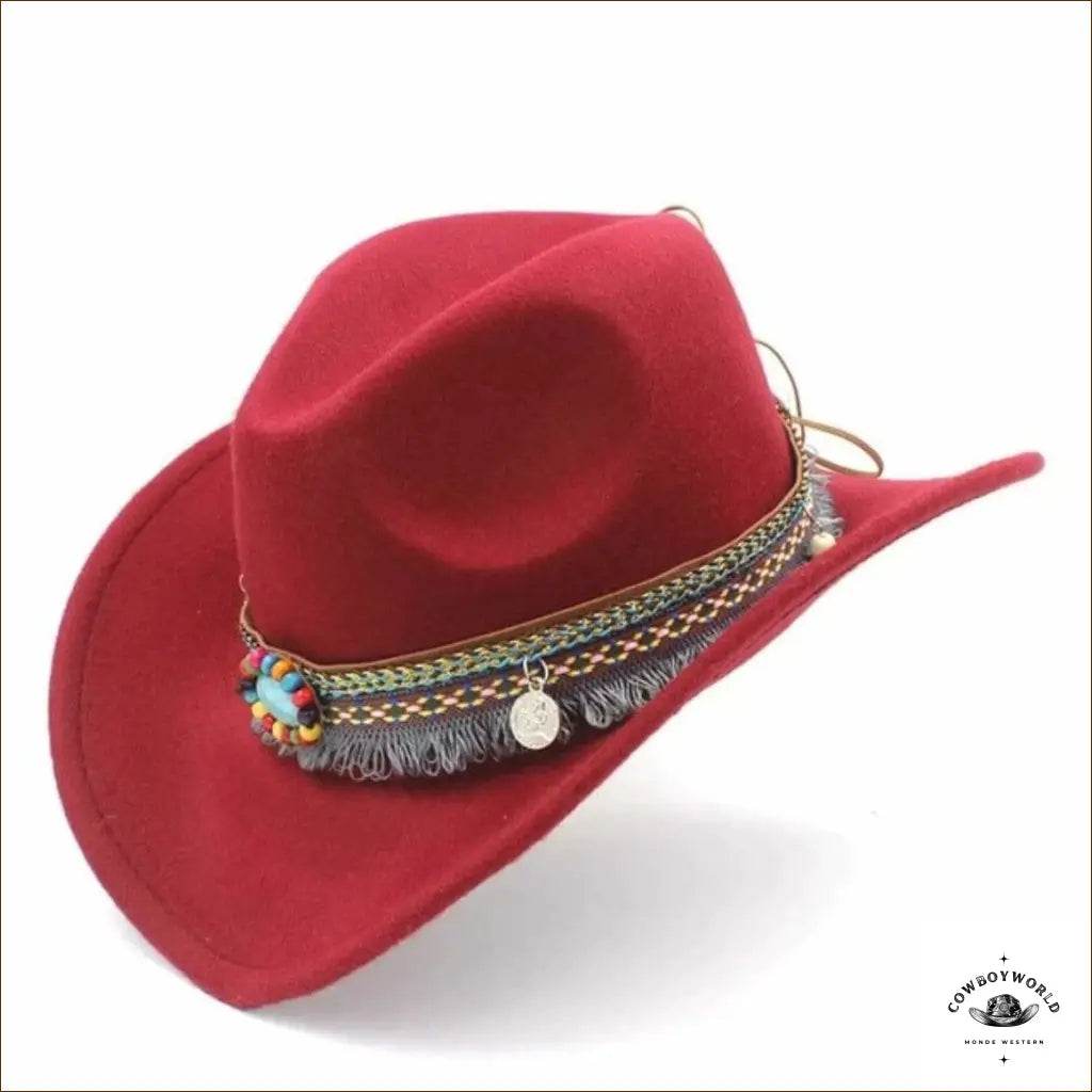 Chapeau Style Western Femme - Cowboy World