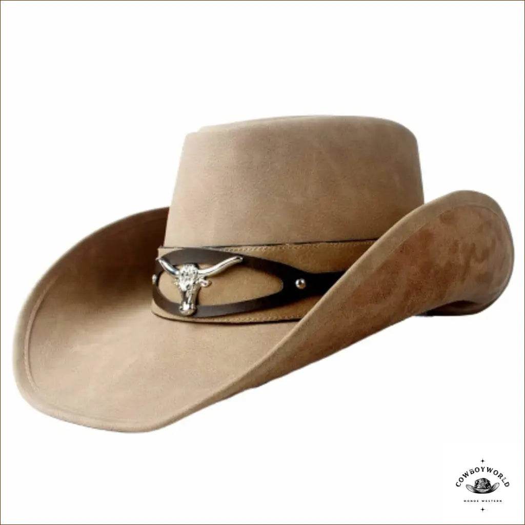 Chapeau Western Écru - Cowboy World