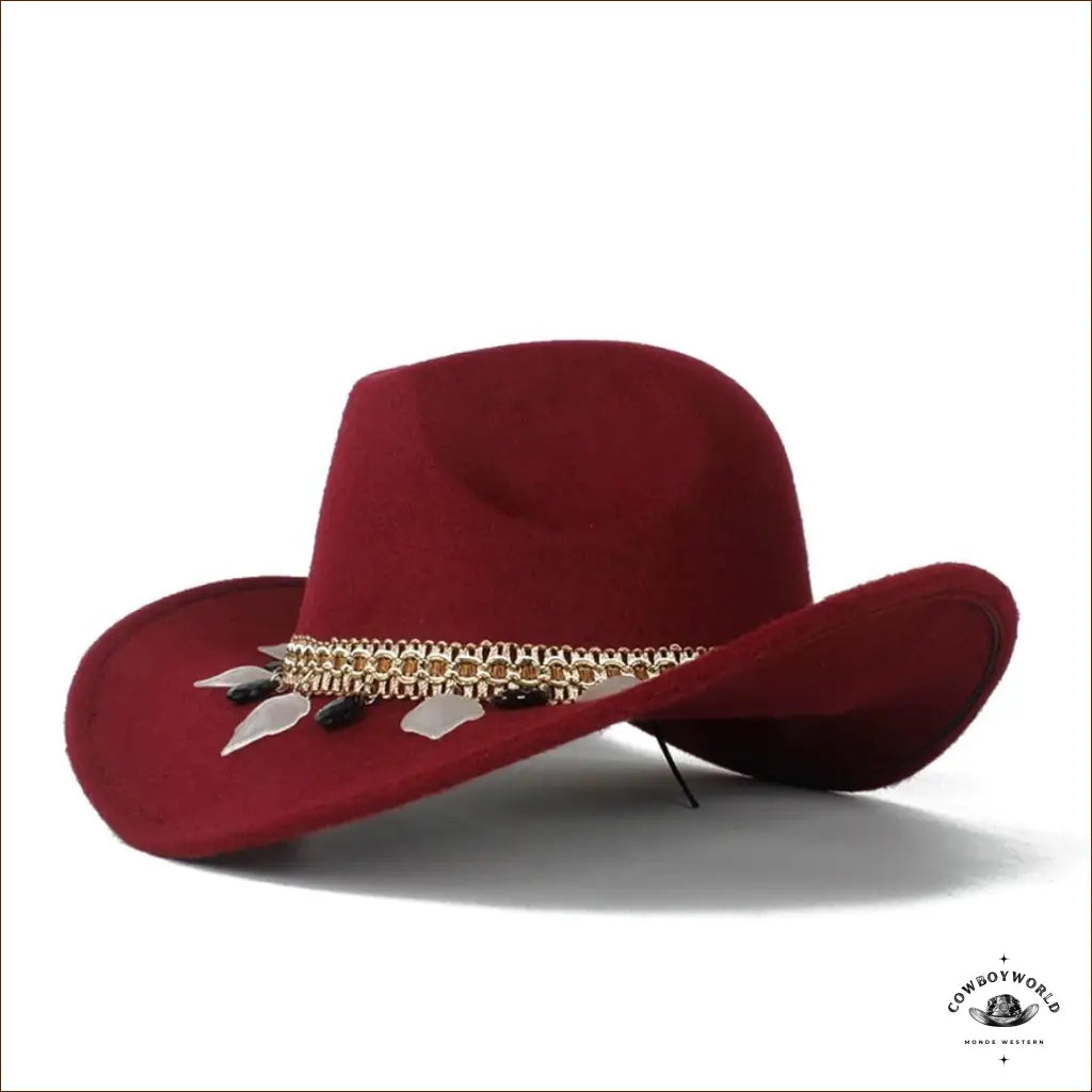 Chapeau Western Pioneer Femme