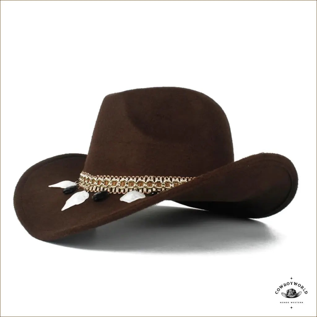 Chapeau Western Pioneer Femme