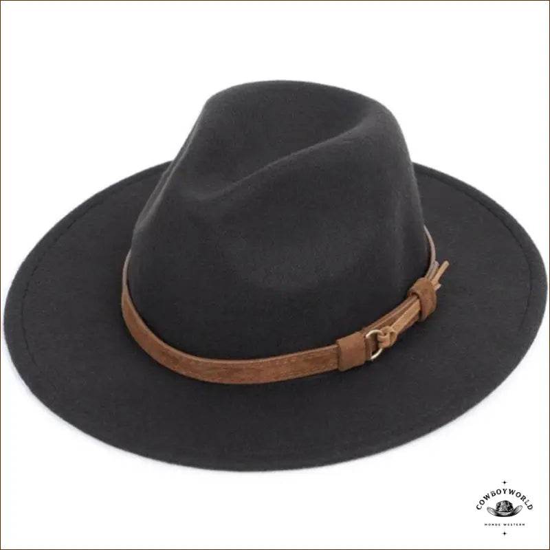 Chapeau Western Rond - Cowboy World