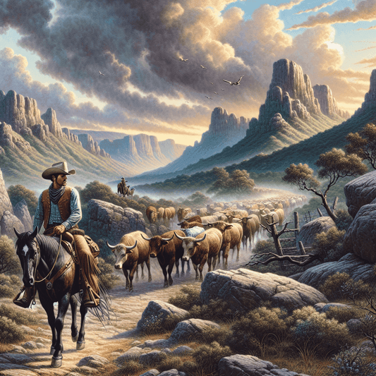 L'Impact des Routes du Bétail sur la Culture Cowboy et le Commerce - Cowboy World