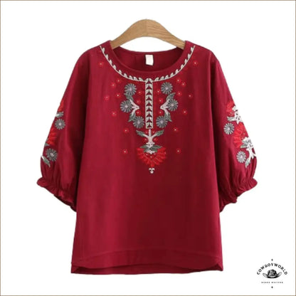 Blouse Western Style Indien