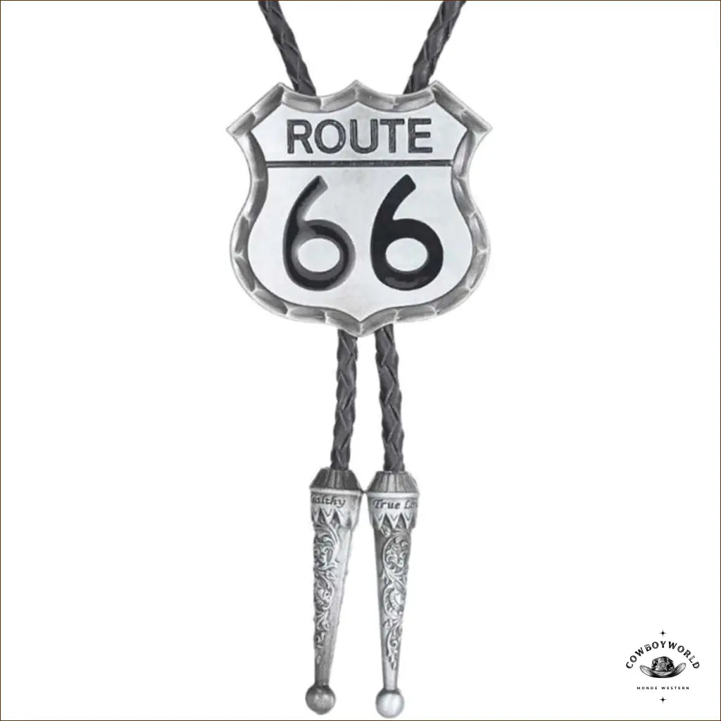 Bolo Tie Route 66