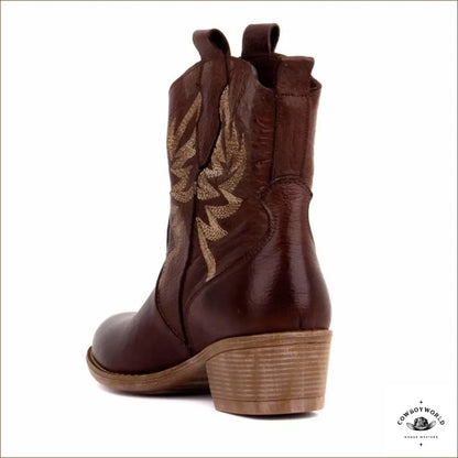 Boots Western Taupe
