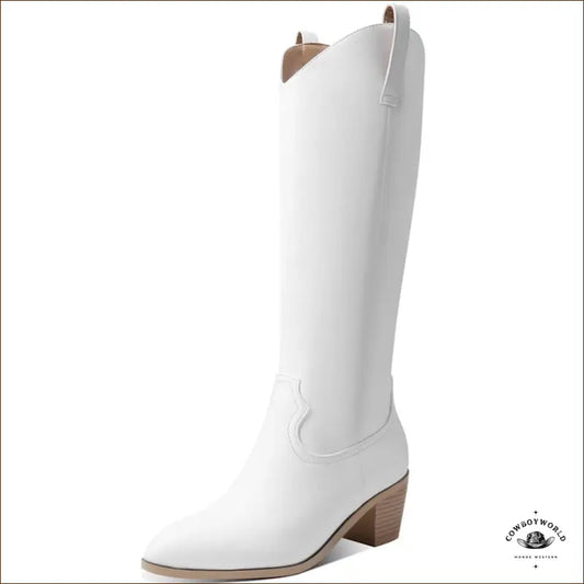 Bottes Blanches Western