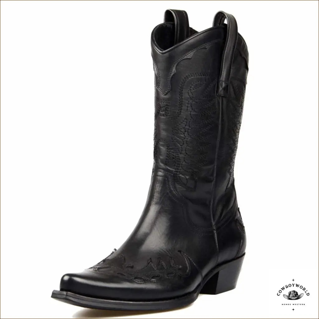 Bottes Cheval Western Noires