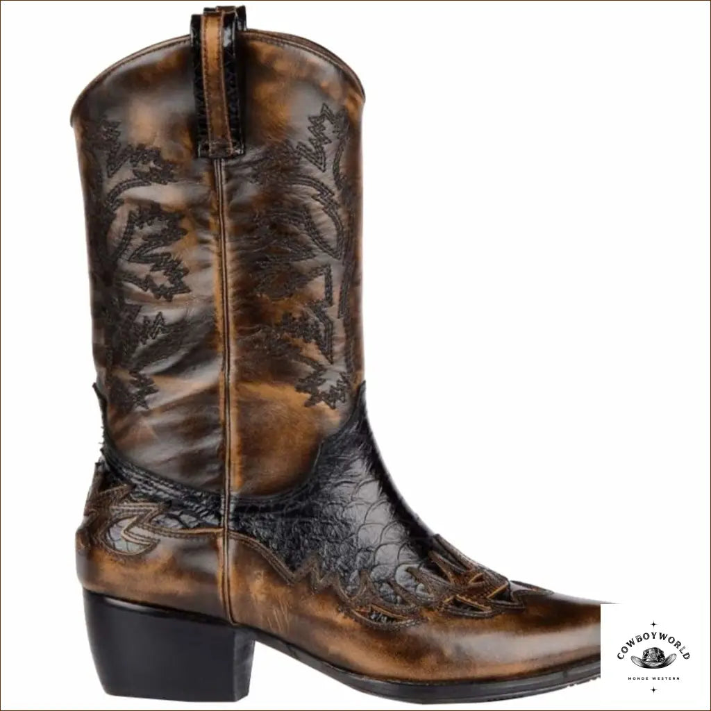 Bottes Cowboy Cuir