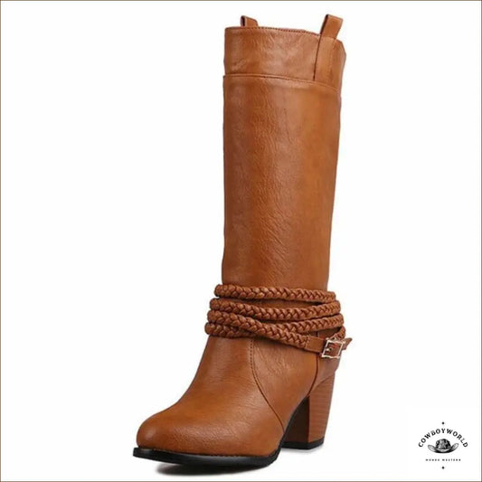 Bottes Effet Western