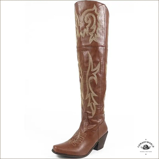 Bottes Femme Western Hautes