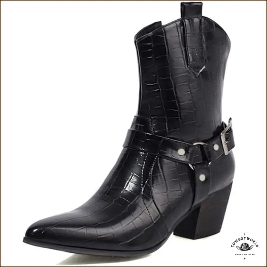 Bottes Style Western Femme