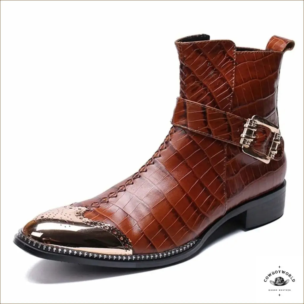 Bottes Western Bout Rond