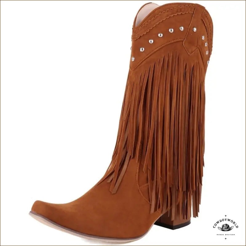 Bottes Western Femme Rouges