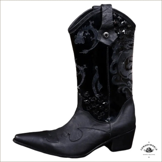 Bottes Western Noires