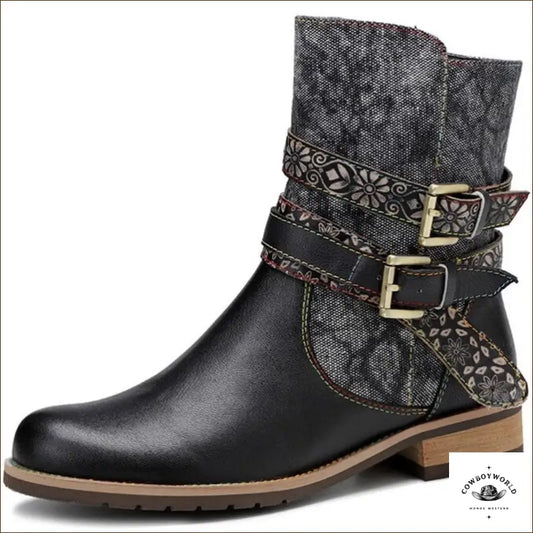 Bottines Country Cuir