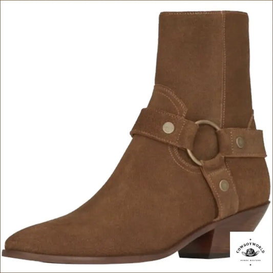 Bottines Cowboy Daim