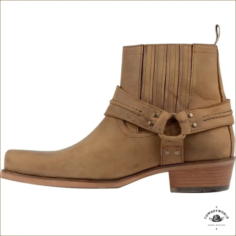 Bottines Cowboy en Cuir Homme