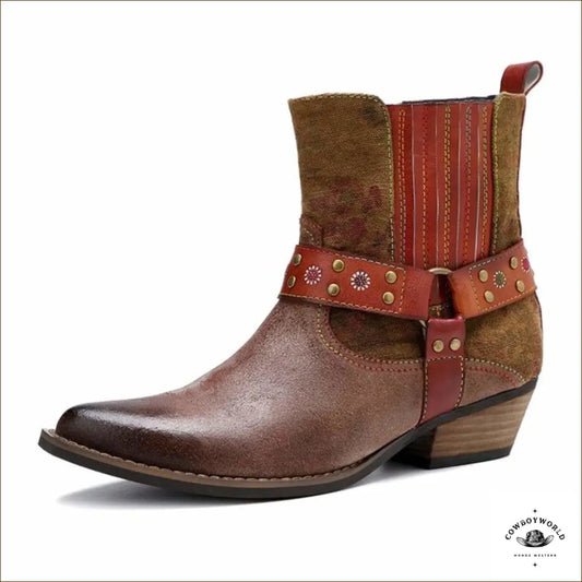 Bottines Façon Western