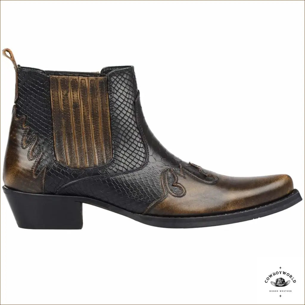 Bottines Homme Cuir Country