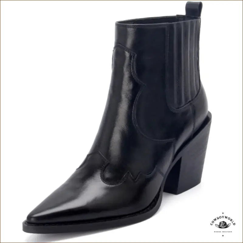 Bottines Noires Country