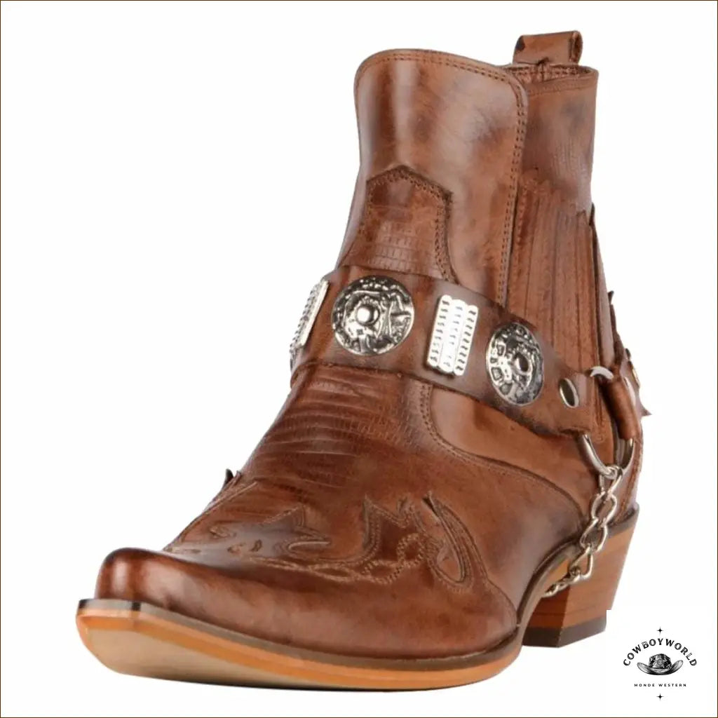 Bottines Style Western