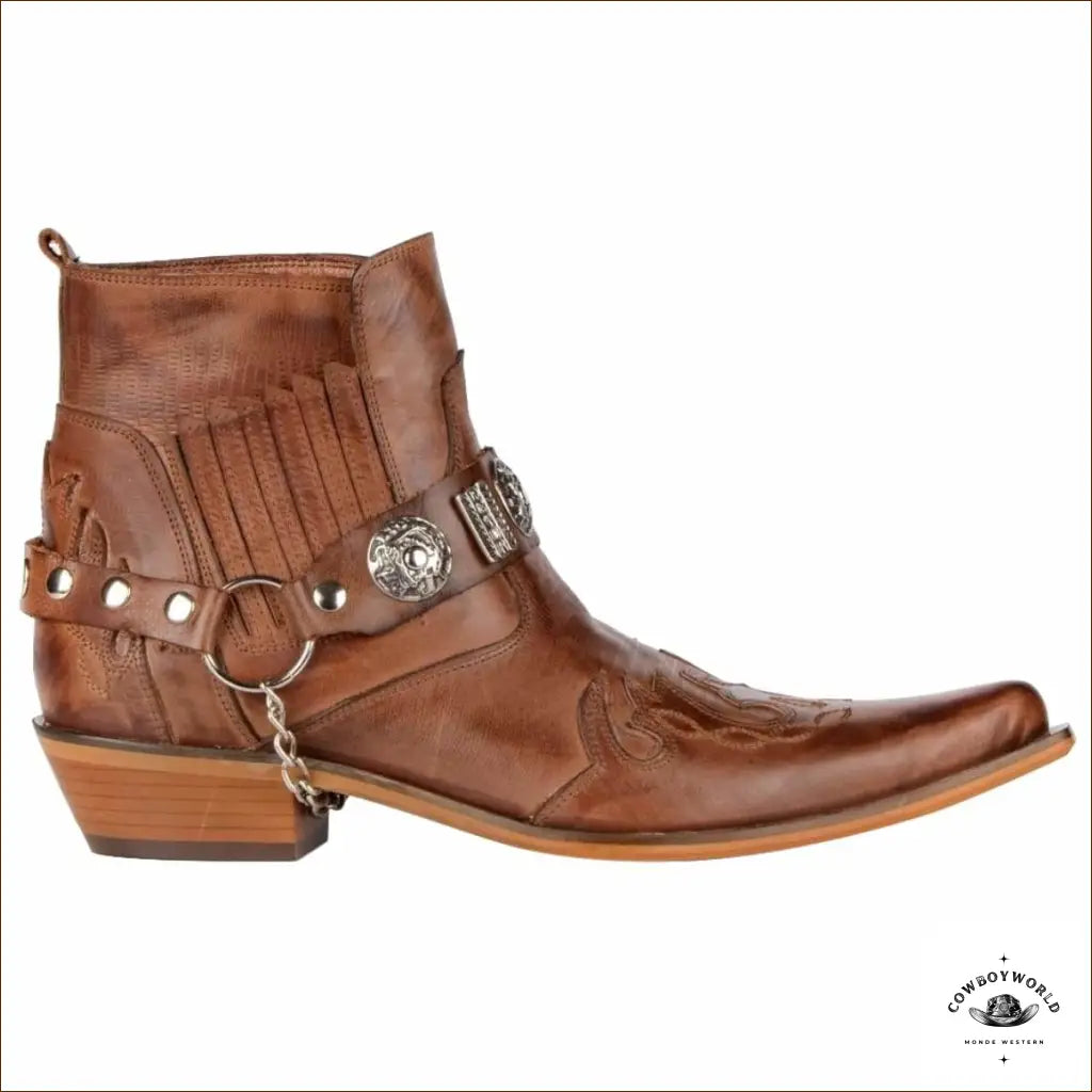 Bottines Style Western