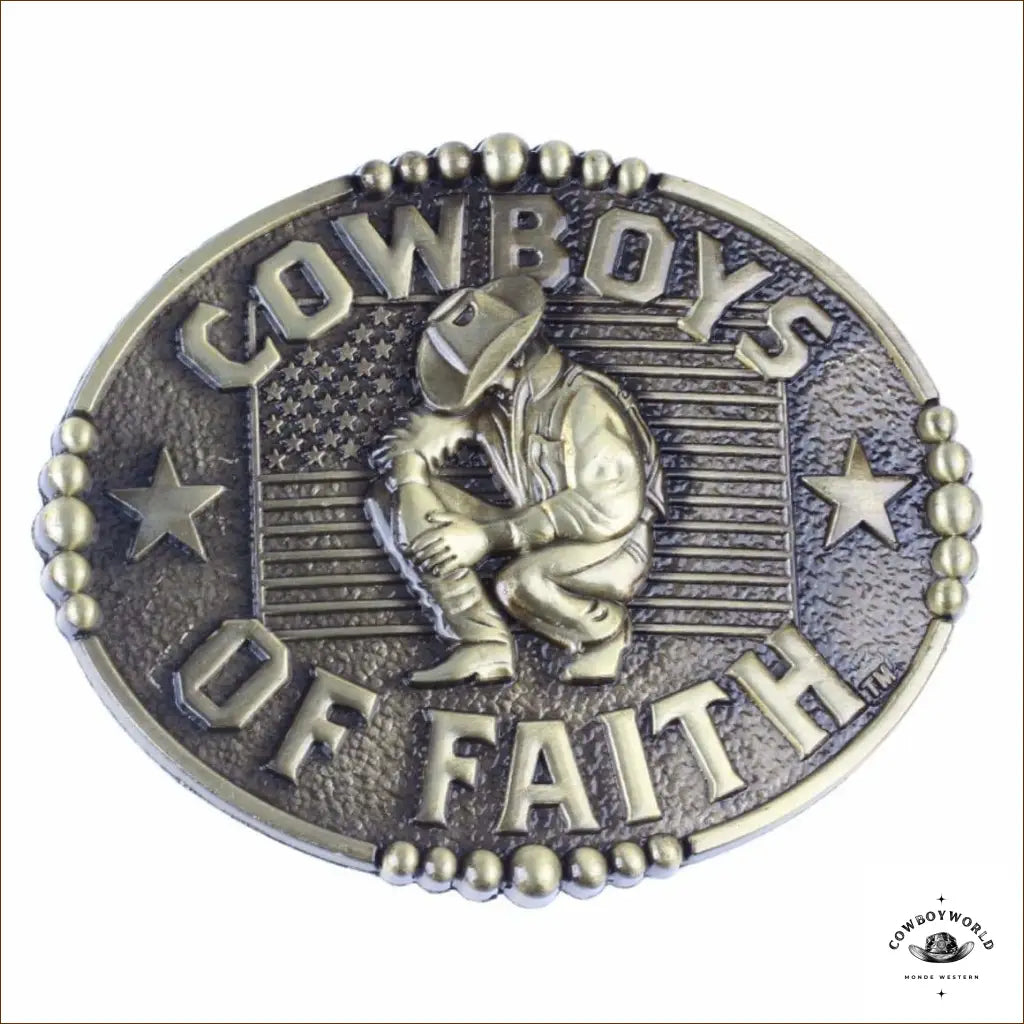 Boucle de Ceinture Cowboys of Faith