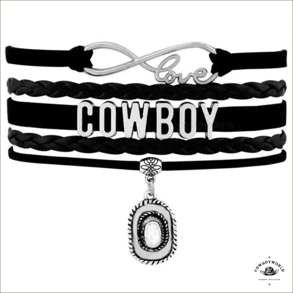 Bracelet Western Cowboy Infinite Love