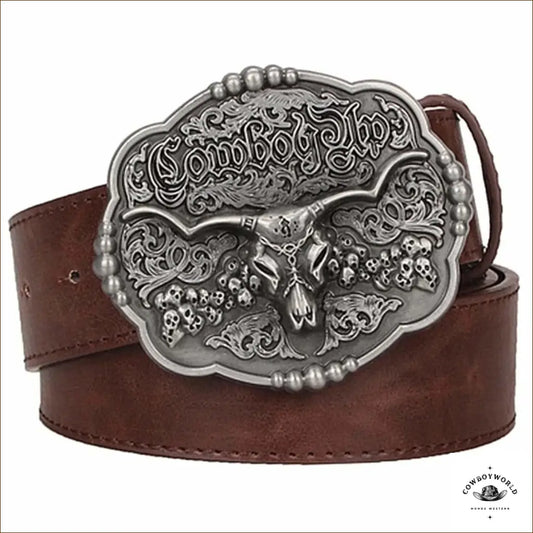 Ceinture Cowboy Crâne