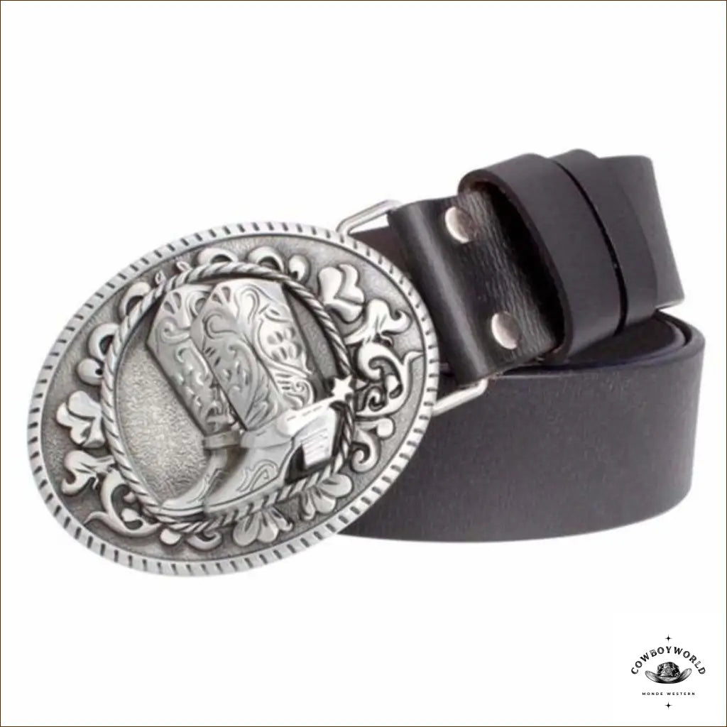 Ceinture Cowboy Cuir