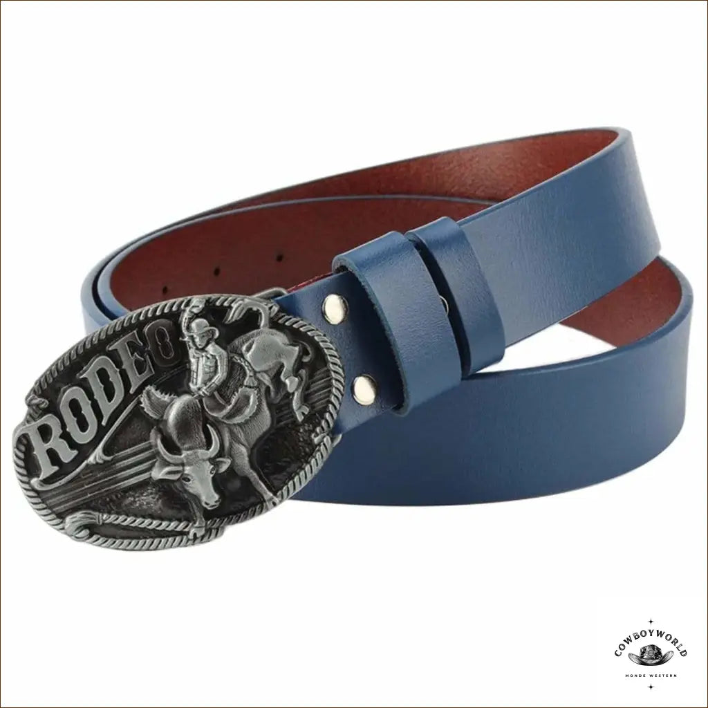 Ceinture Cuir Cowboy