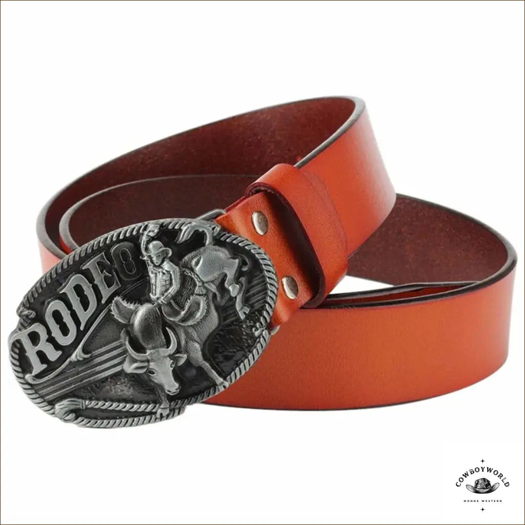 Ceinture Cuir Cowboy