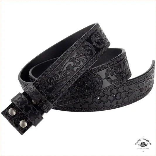 Ceinture Cuir Pour Boucle Western