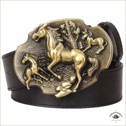 Ceinture de Western en Cuir