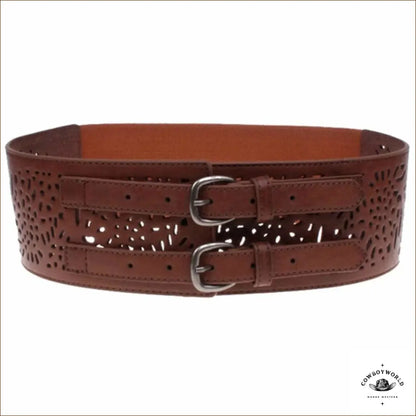 Ceinture Double Boucles Western