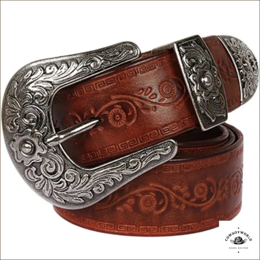 Ceinture En Cuir Femme Country